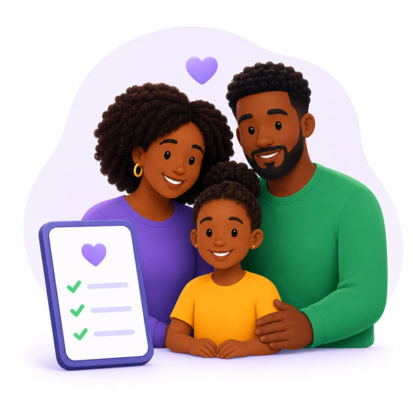 Family applications illustration
